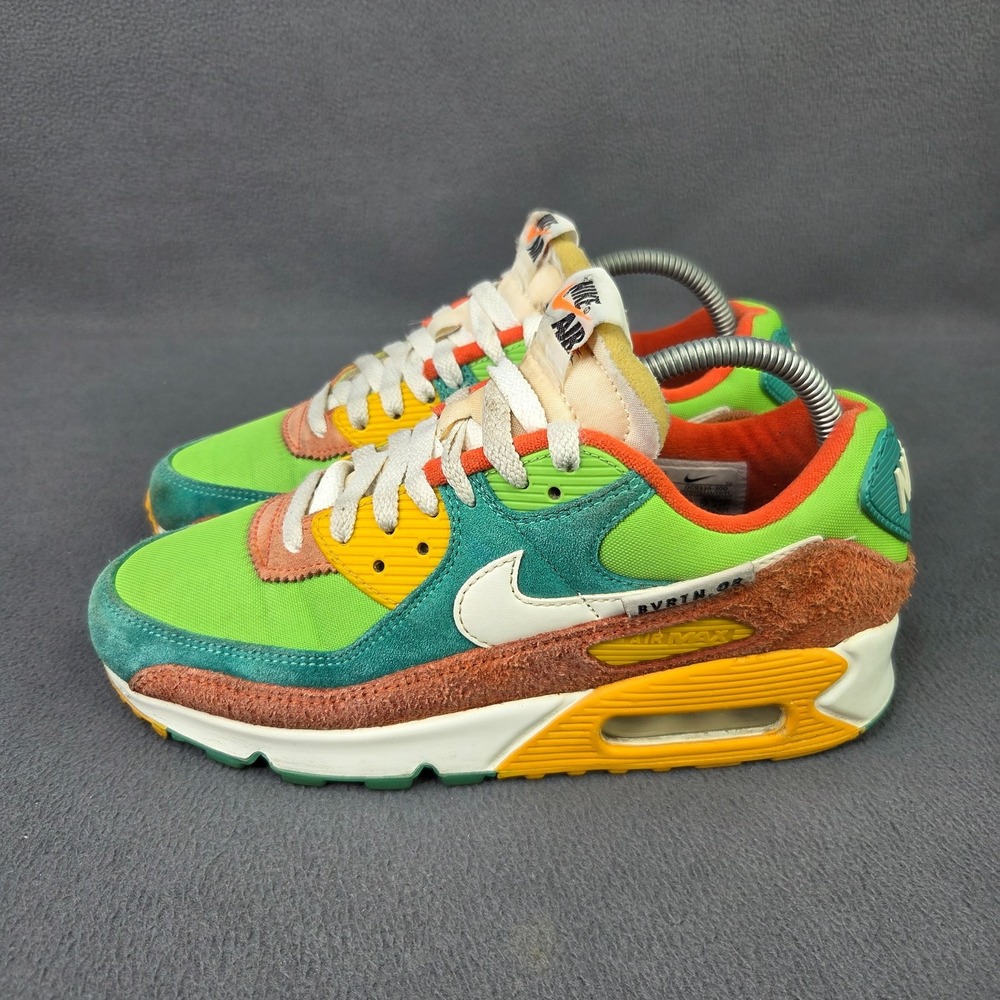 Nike Air Max 90 SE Running Club Roma Green DC9336-300 Men's Size 7.5